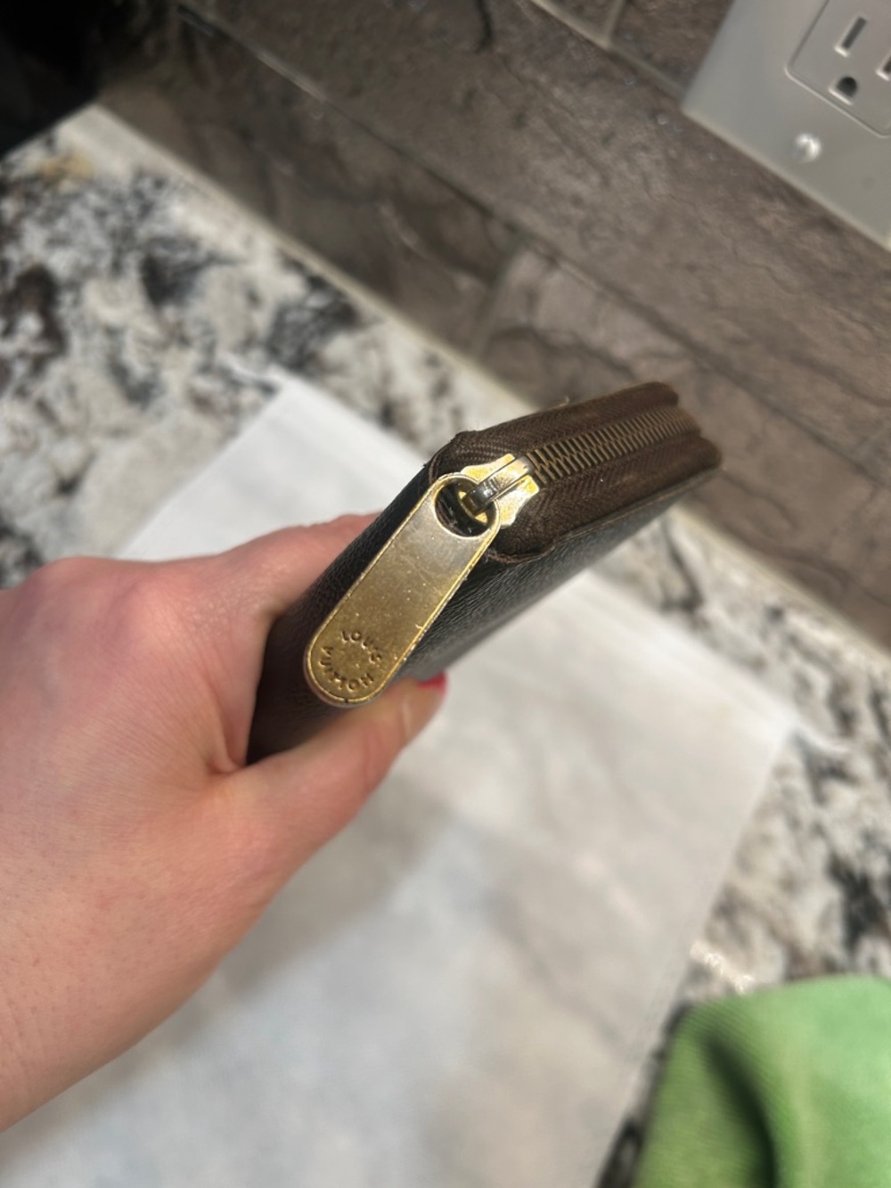 Louis Vuitton Monogram Zip Wallet - Picture 6 of 14